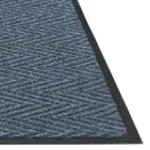 Herringbone indoor entrance mat